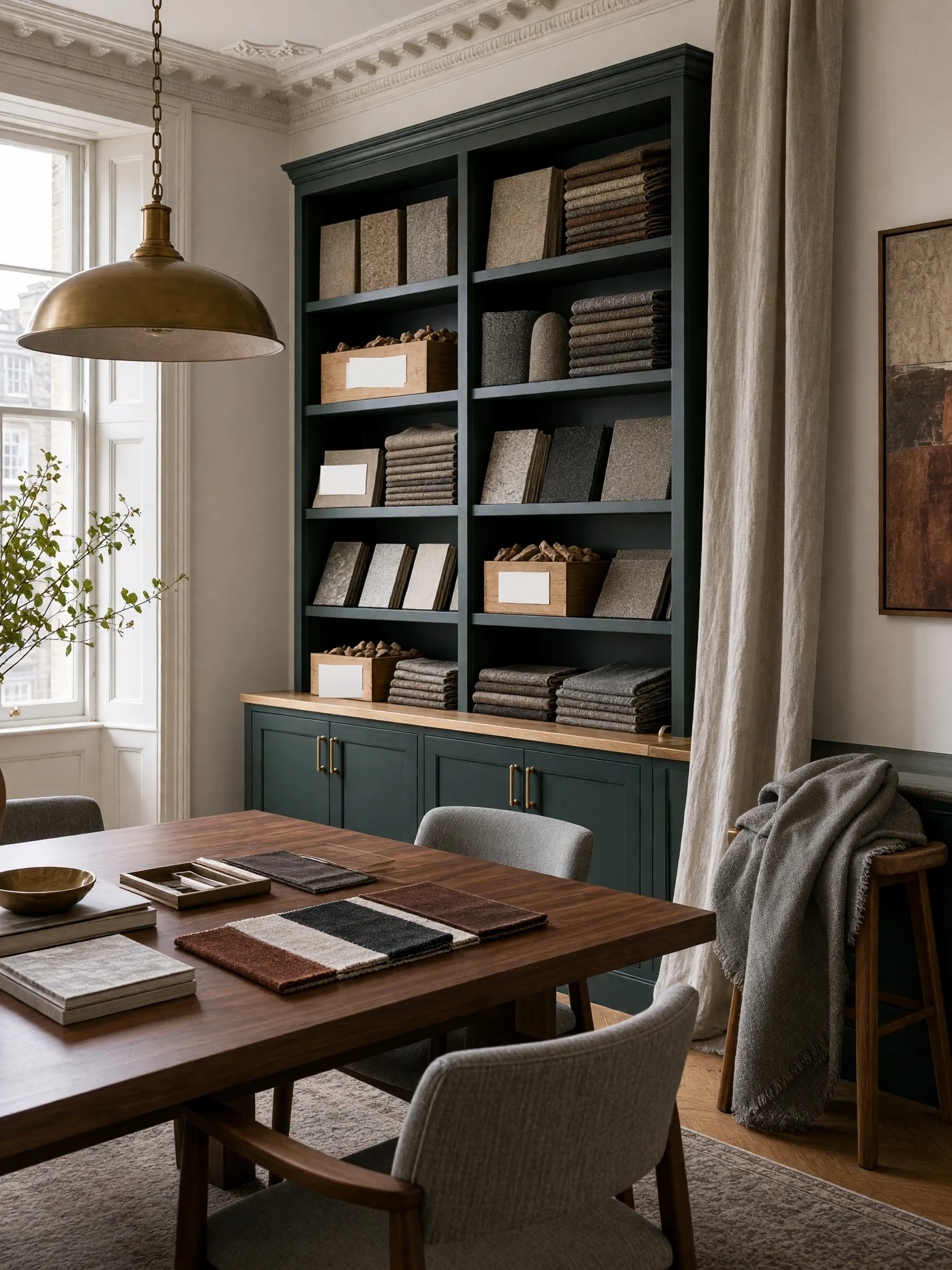 Sample storage and soft finishes